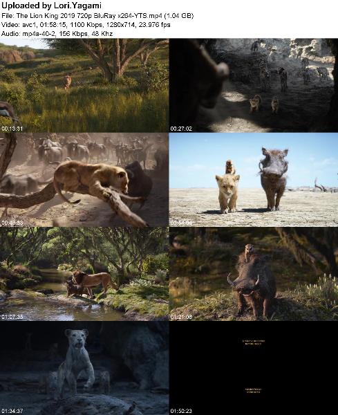 The Lion King 2019 720p BluRay x264-YTS
