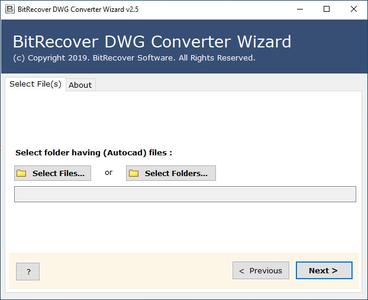 BitRecover DWG Converter Wizard 2.5