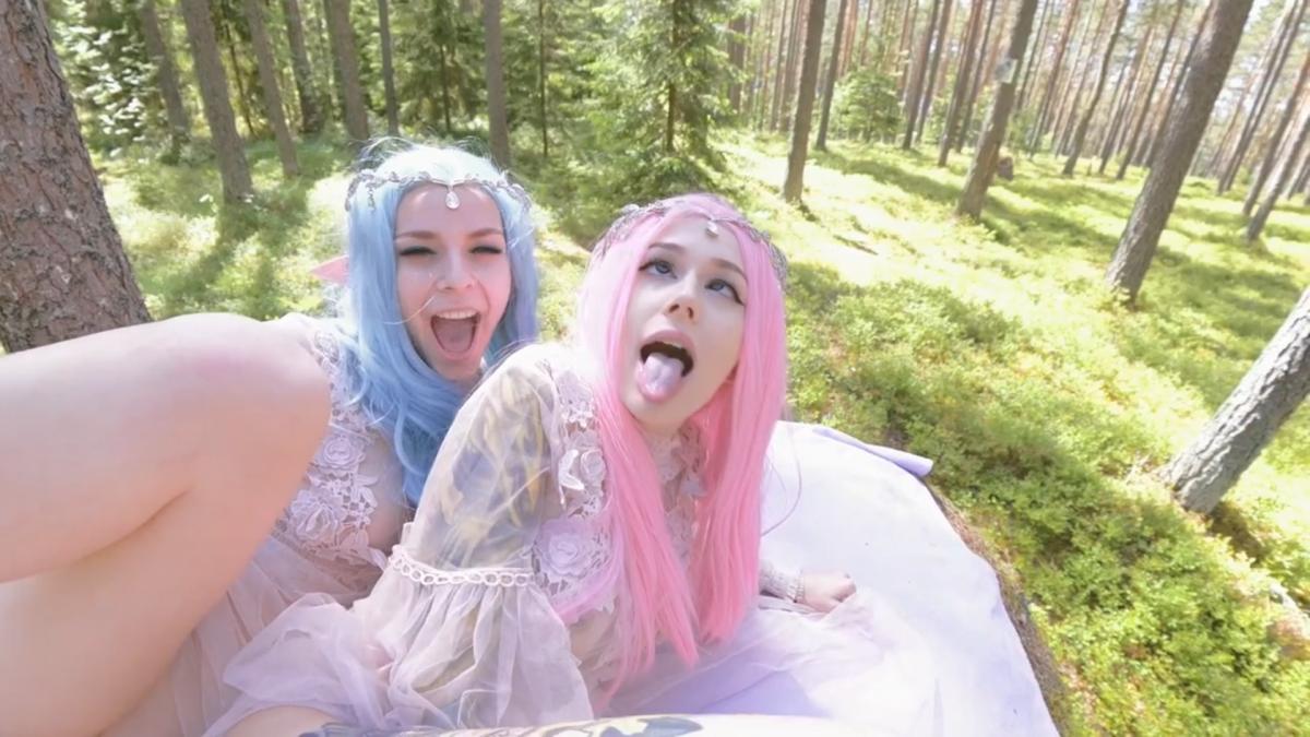 [manyvids.com] purple bitch - Elves ride dragons in the forest [2019 ., Anal, Ass to Mouth, Cosplay, Teen, Lesbian, 720p, SiteRip]