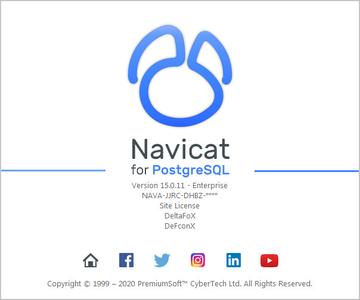 Navicat for PostgreSQL 15.0.17