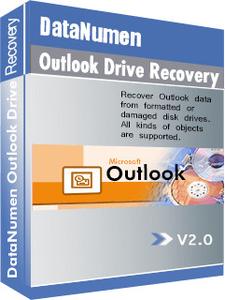 DataNumen Outlook Drive Recovery 2.0.1 Portable