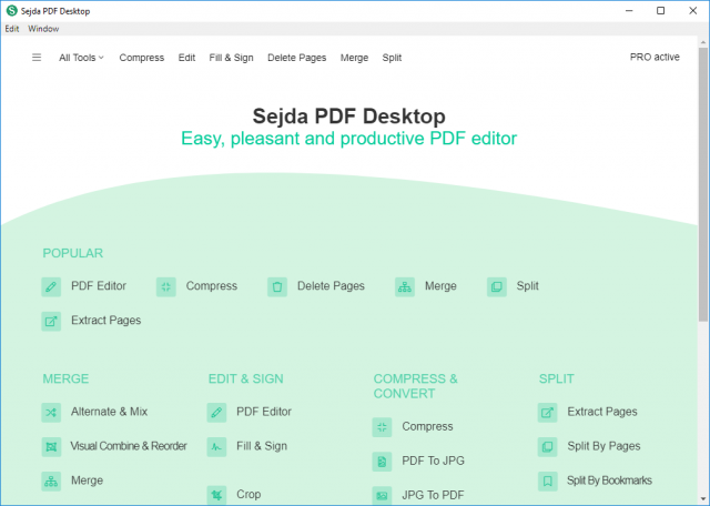 Sejda PDF Desktop Pro 7.0.5 Multilingual (x86/x64)