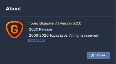 Topaz Gigapixel AI 5.0.0