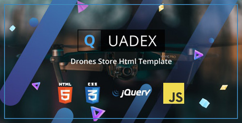 ThemeForest - Quadex v1.0 - Drones Store Html Template - 23820718