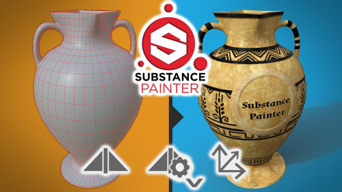 Skillshare - Substance Painter - Symmetry Texturing Techniques by Lukas Partaukas