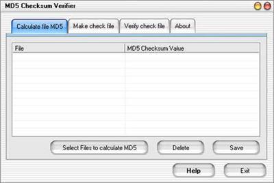 MD5 Checksum Verifier 6.0