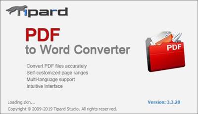 Tipard PDF to Word Converter 3.3.26 Multilingual Portable