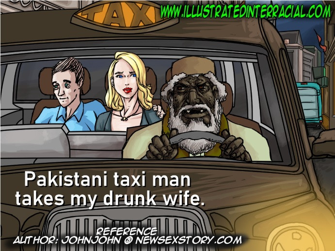 IllustratedInterracial - Pakastani Taxi Man New