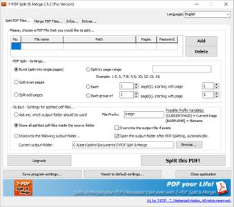 7-PDF Split and Merge Pro 3.5.0.164 Portable