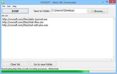 VovSoft Batch URL Downloader 2.2