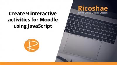 Create 9 interactive activities for Moodle using JavaScript