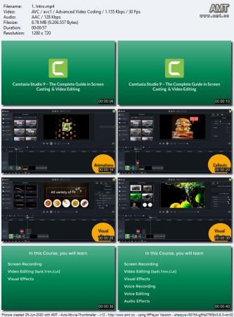 The Complete Guide Camtasia 9- Screen Casting & Video  Editor 32b28ca55f196ff3a726b02442c17cf4