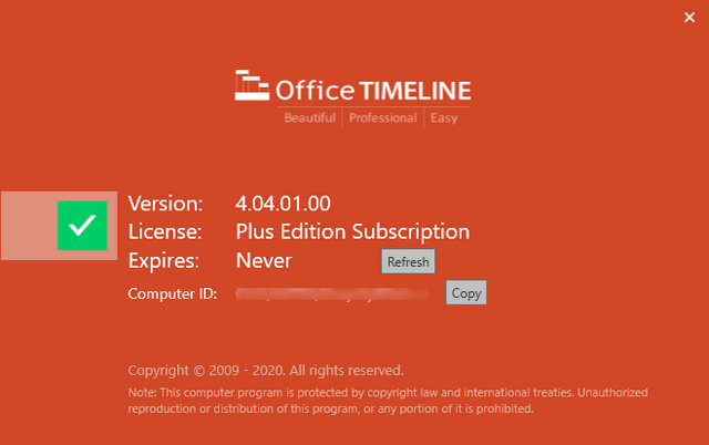 Office Timeline Plus / Pro Edition 4.04.01.00