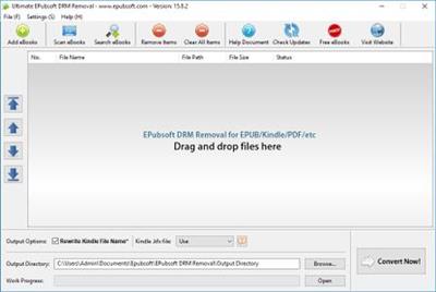 Ultimate EPubsoft DRM Removal 15.9.2 Portable
