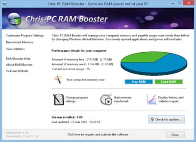 Chris PC RAM Booster 5.06.30 Portable