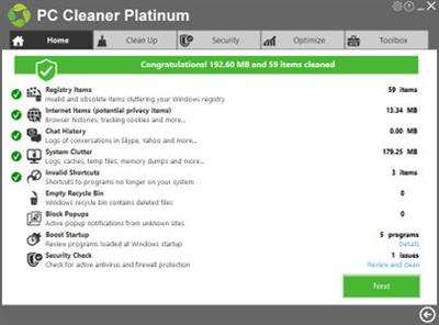 PC Cleaner Platinum 7.2.0.4 Multilingual + Portable