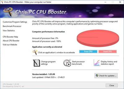 Chris PC CPU Booster 1.06.30