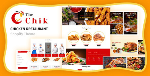 ThemeForest - Chik v1.1 - Food Shop, Restaurant Shopify Theme - 25081441