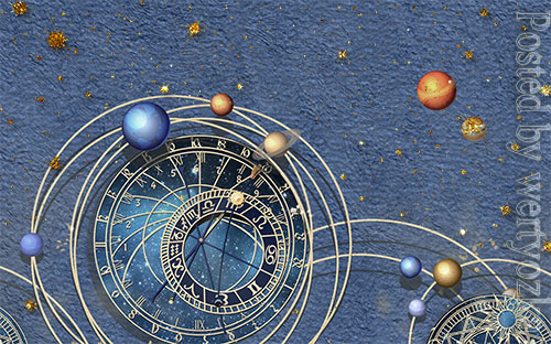 Modern science fiction 3d universe starry sky embossed background wall