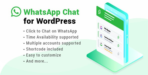 CodeCanyon - WhatsApp Chat WordPress v2.3.3 - 22800580