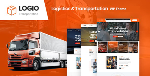 ThemeForest - Logio v1.0 - Logistics & Transportation WordPress Theme - 26680928