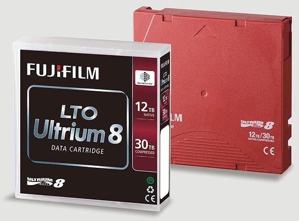 Fujifilm прогнозирует, что сможет создать картриджи на магнитной ленте вместимостью 400 ТБ