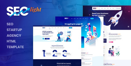 ThemeForest - Seclight v1.0 - Seo Startup Agency HTML Template - 26975338