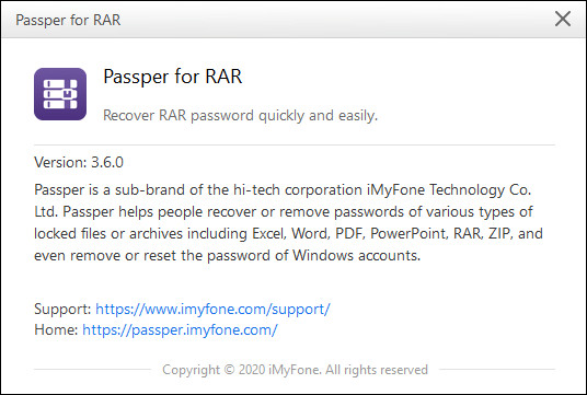 Passper for RAR 3.6.0.1 + Portable