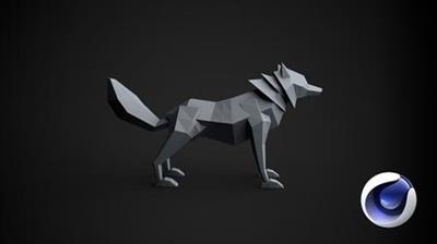 Learn Cinema 4D: Low Poly Wolf (Updated)