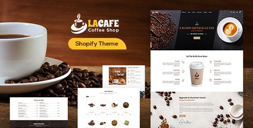 ThemeForest - La Cafe v1.1 - Coffee Shop Shopify Theme - 24978201