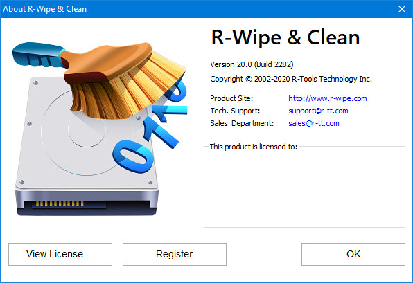 R-Wipe & Clean 20.0 Build 2282