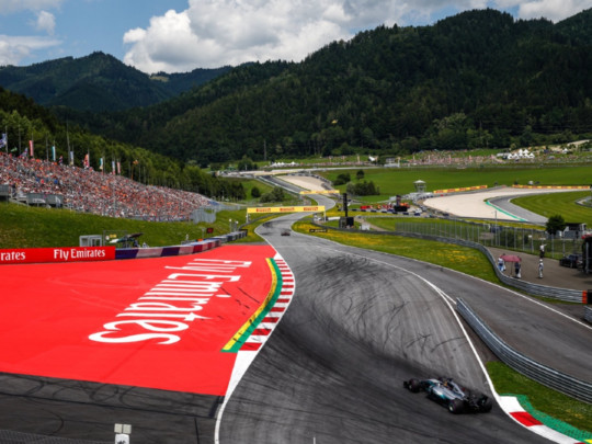 Гран-при Австрии: где смотреть трансляцию шага Формулы-1
