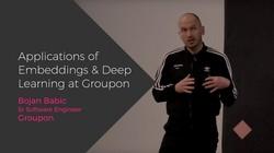 Applications of Embeddings and Deep Learning at Groupon