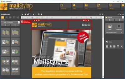 MailStyler Newsletter Creator Pro 2.8.0.100 + Portable