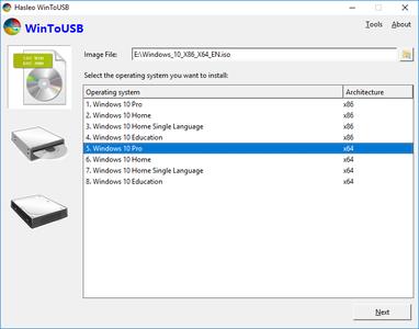WinToUSB 5.5 Enterprise Release 1 (x64) Multilingual Portable