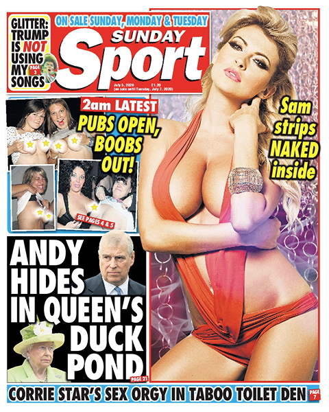 The Sunday Sport  5 July 2020