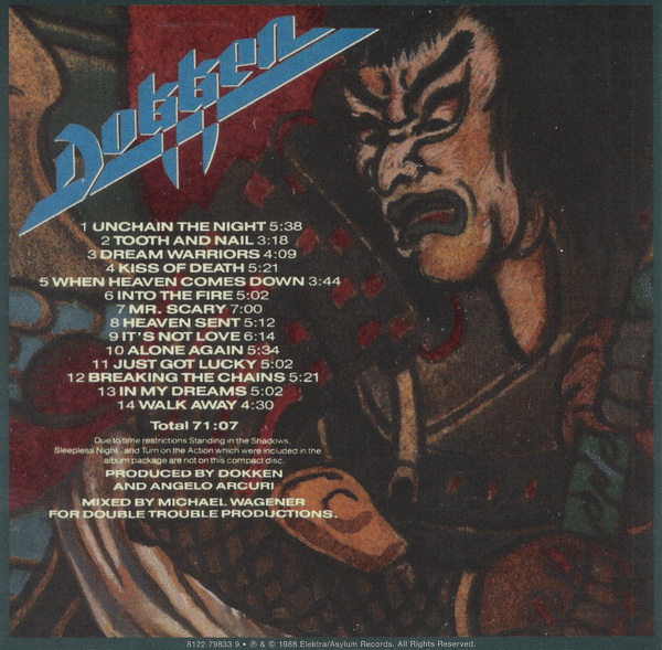 Dokken - Beast From The East (1988)