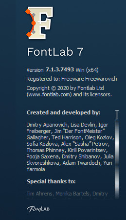 FontLab 7.1.3.7493 Beta
