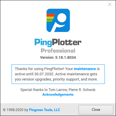 PingPlotter Professional 5.18.1.8034