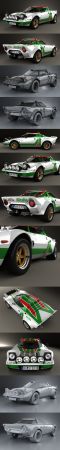 Lancia Stratos Rally 1972   3D Models