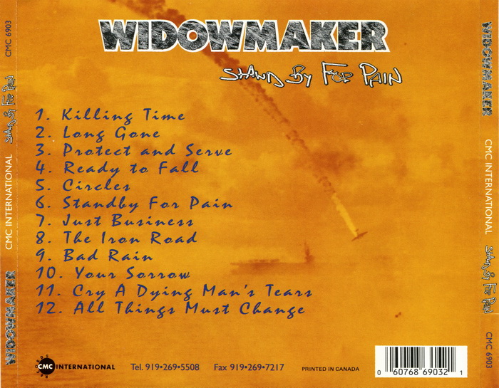 Widowmaker - Stand By For Pain (1994) (Lossless)