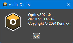 Boris FX Optics 2021.0