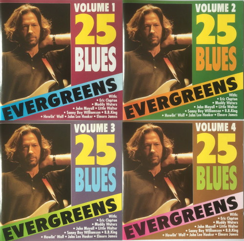 25 Blues Evergreens (4CD) (1991)