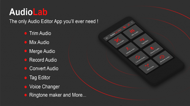 AudioLab - Audio Editor Recorder & Ringtone Maker 1.0.20 Premium [Android]