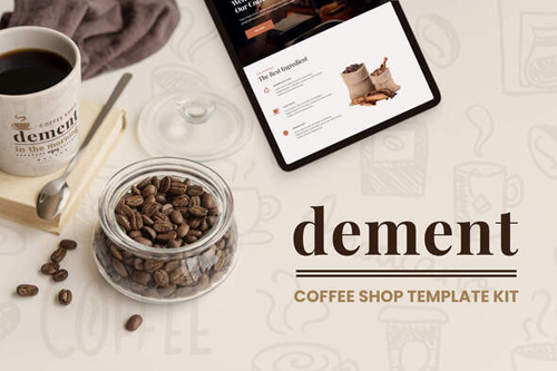ThemeForest - Dement v1.0 - Coffee Shop Elementor Template Kit - 27757989