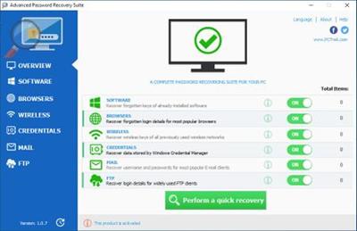 Advanced Password Recovery Suite 1.0.9 Multilingual