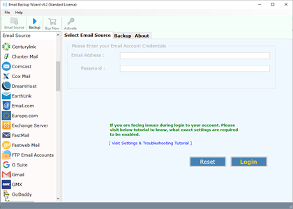 ZOOK Email Backup Wizard v9.2