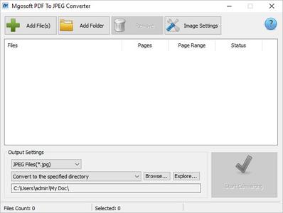 Mgosoft PDF To JPEG Converter 12.2.5