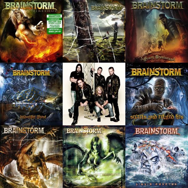 Brainstorm - Discography (17 CDs) (1997-2019) Mp3