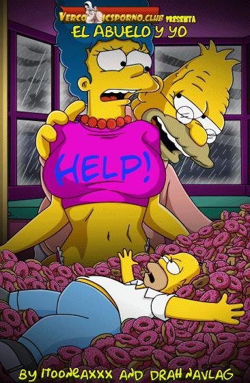 Vercomicsporno - Simpsons "Grandpa and Me" Help